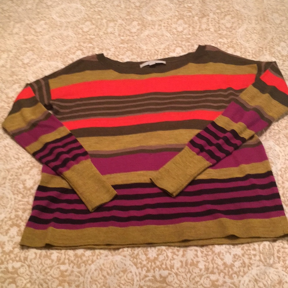 Ann Taylor Loft Striped pullover